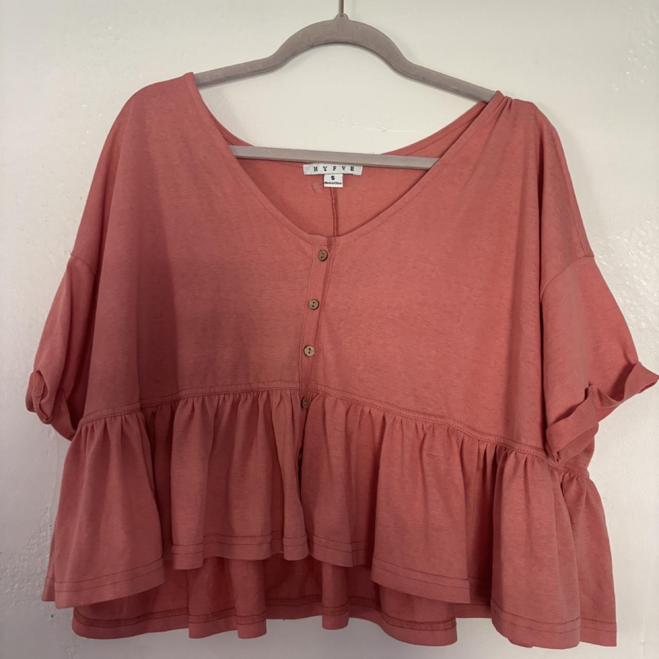 Vibe women's pink blouse