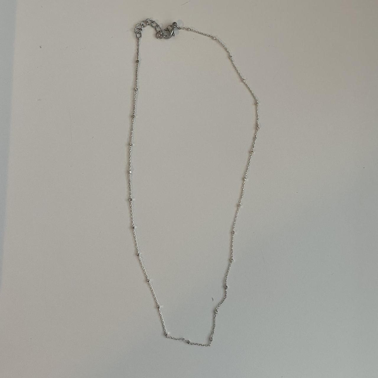 brandy melville beaded chain necklace ˚ʚ♡ɞ˚ ⋆... Depop