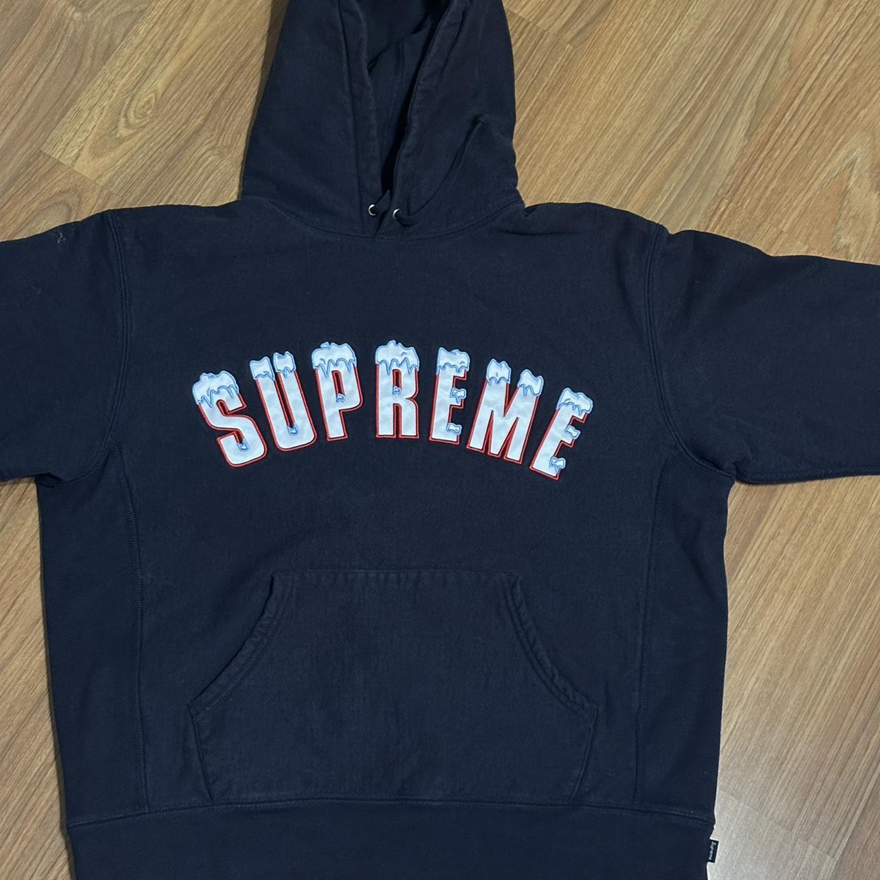 Supreme factory icy arc hoodie