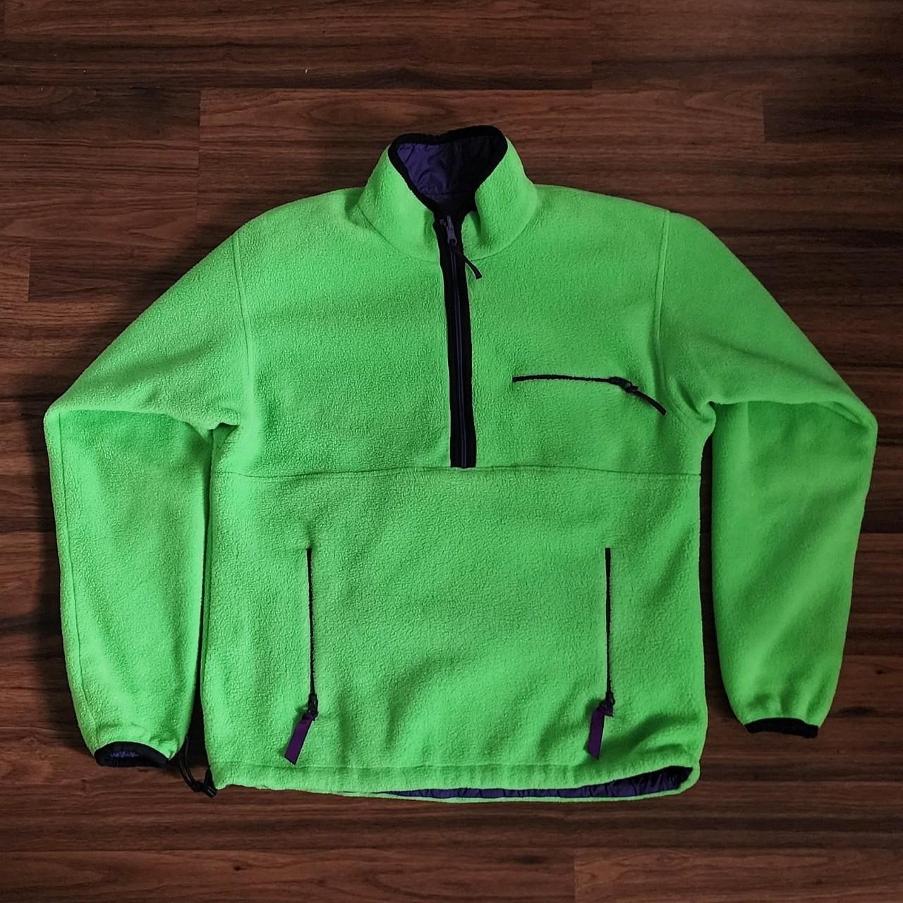 Rare 90s Patagonia reversible fleece snap T pull... - Depop