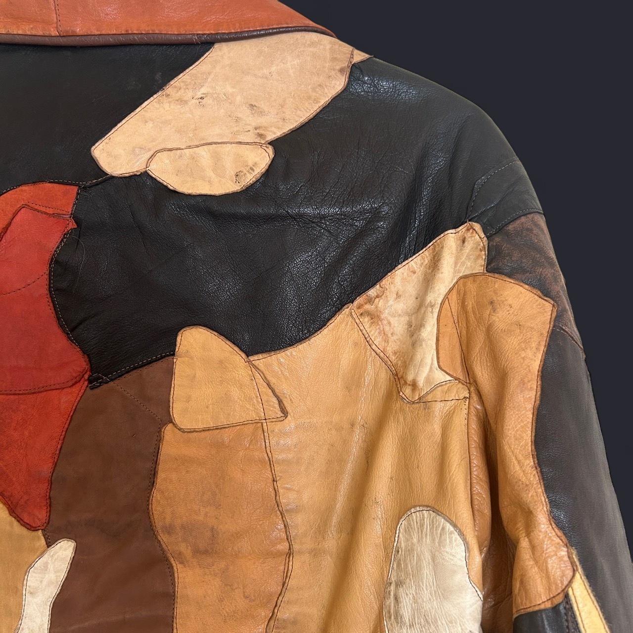 Women's Jacket - Multi/Brown - M – Patchwork mult… - image 5