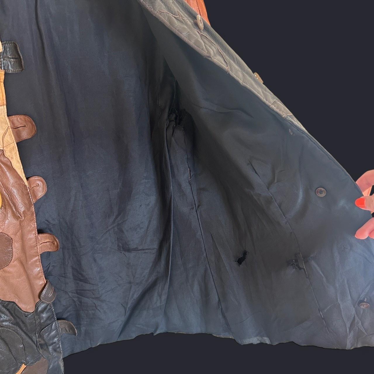 Women's Jacket - Multi/Brown - M – Patchwork mult… - image 8