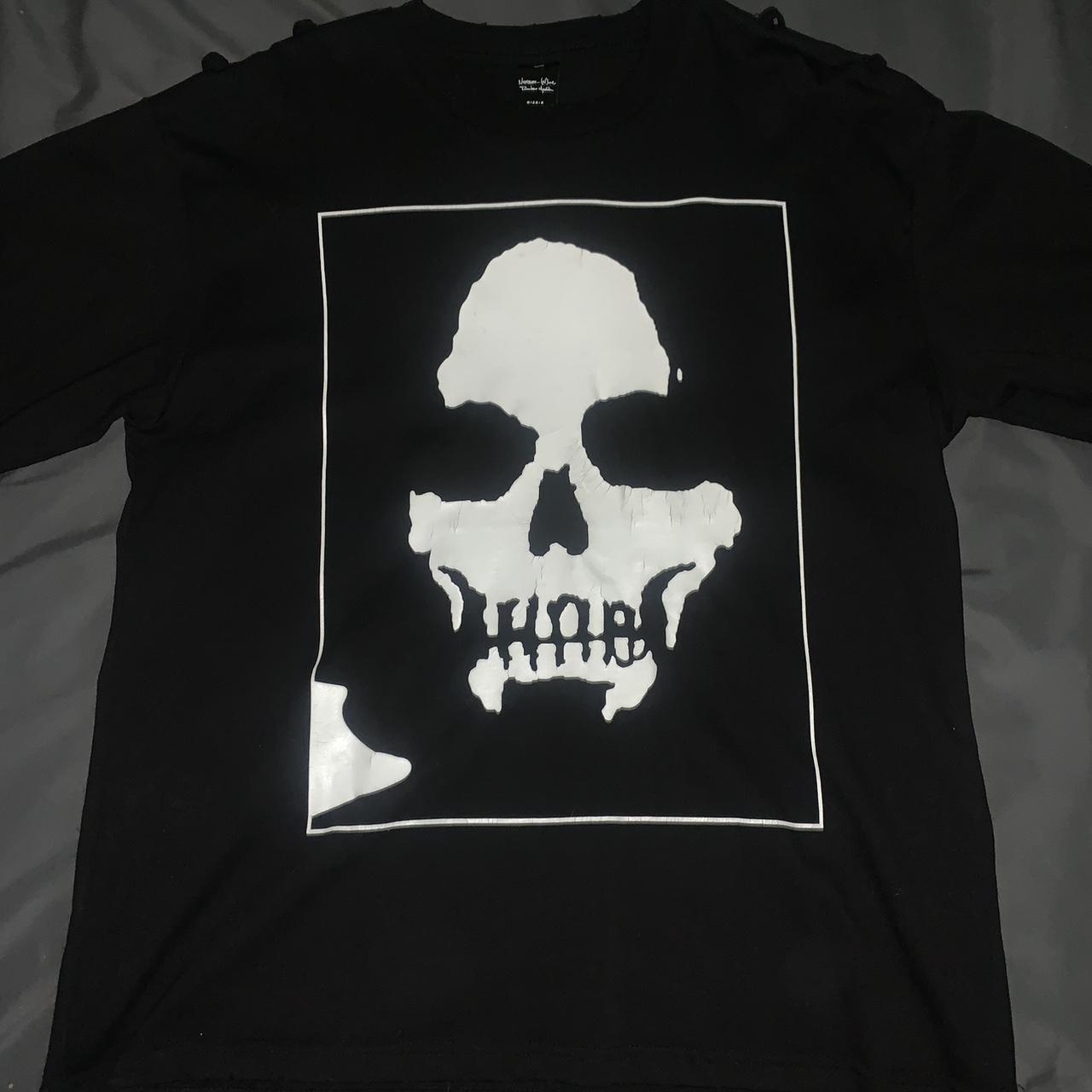 number nine skull tee 06ss archive every tee comes w... - Depop