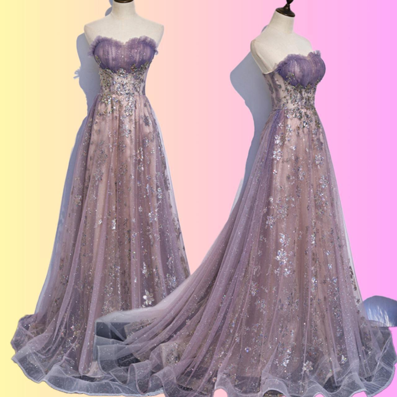 Women's Purple Dress | Depop