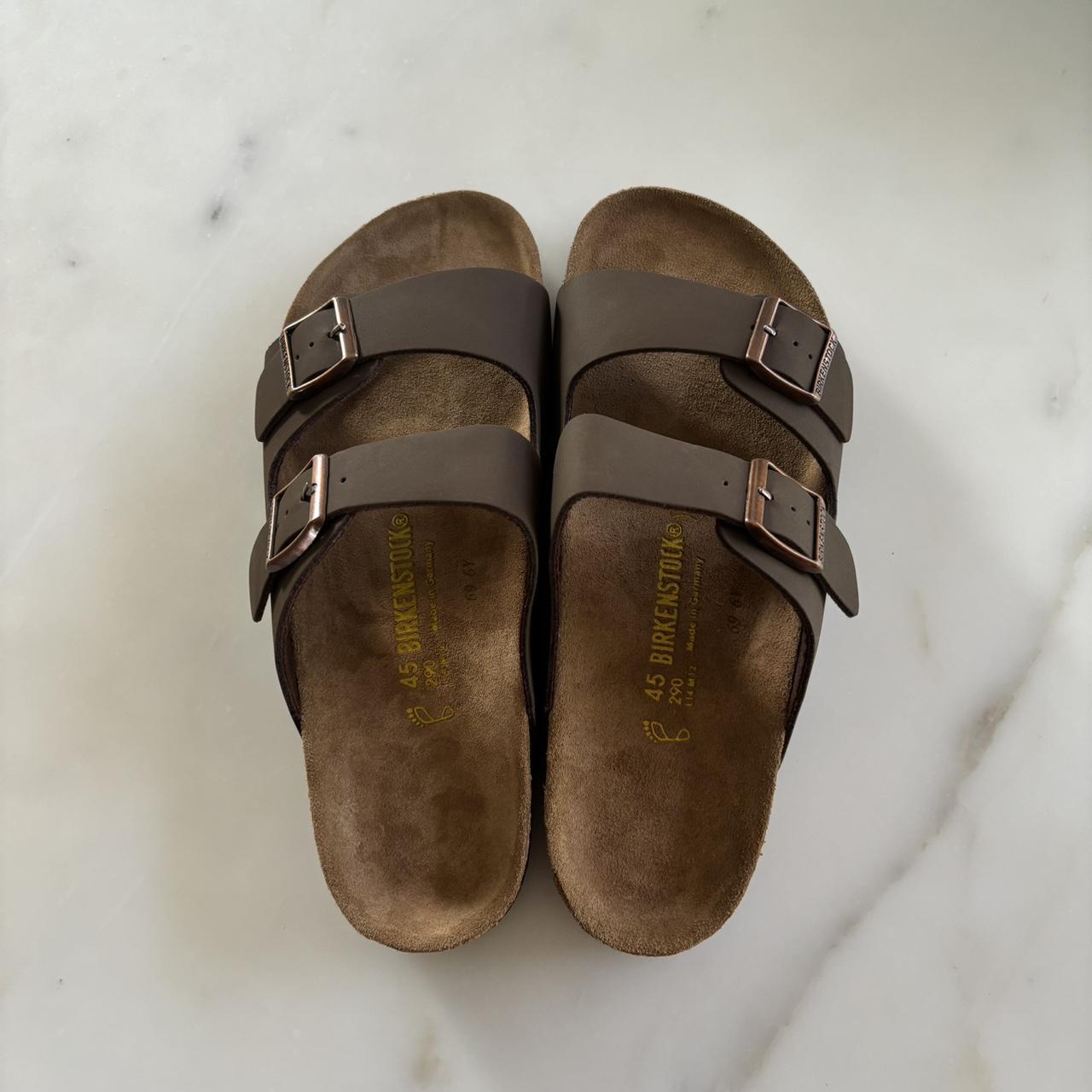 mens brown birkenstocks