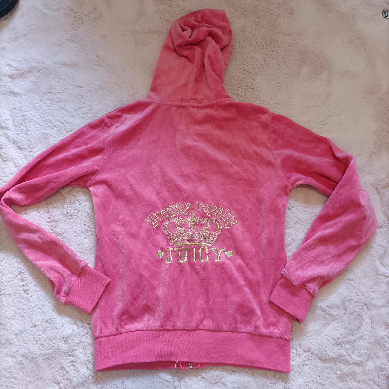 On hold please don't buy Y2K hot pink velour jacket... Depop