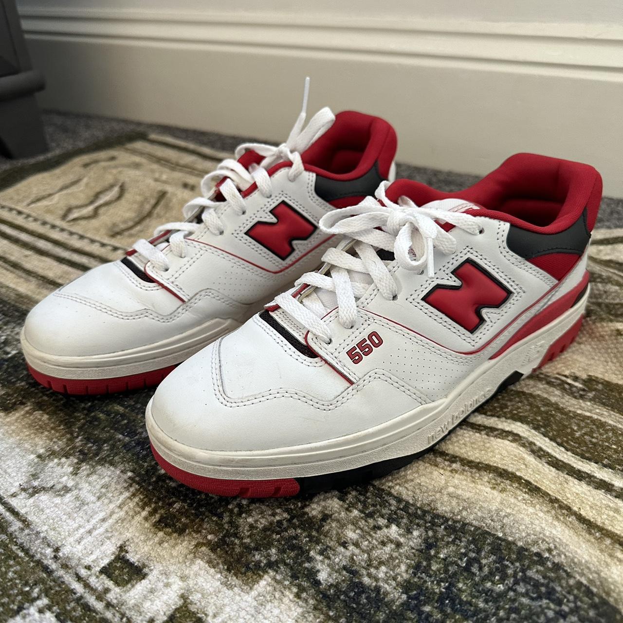 new balance 550s red