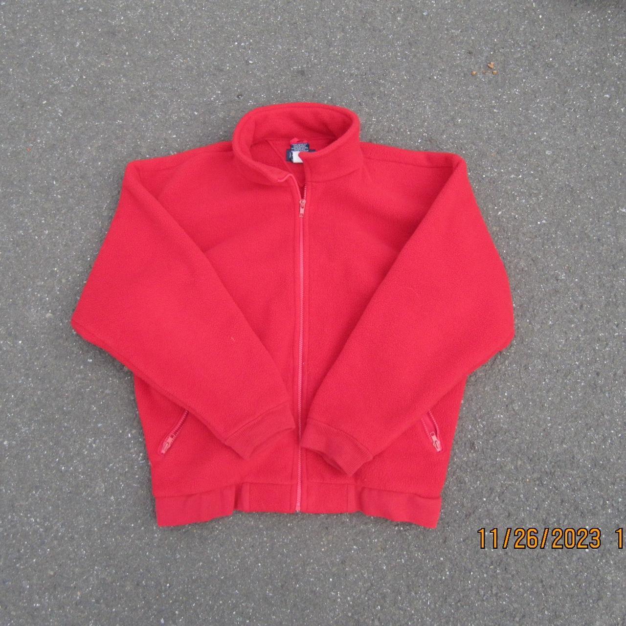 Lands end outlet red jacket