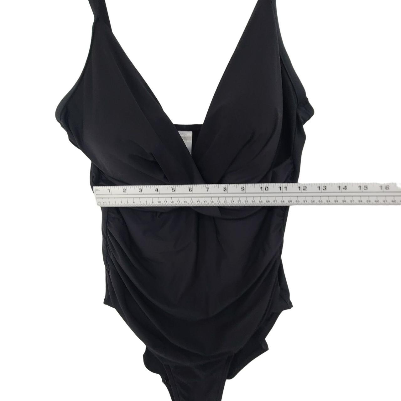 Calvin Klein Women's Black Swimsuitonepiece Depop