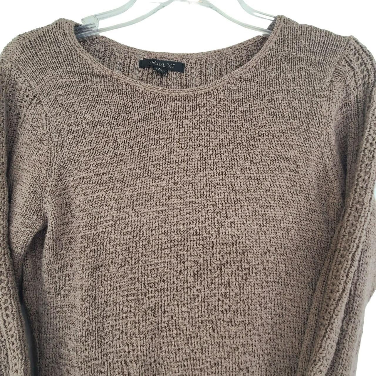 Rachel Zoe Women's Brown Jumper | Depop