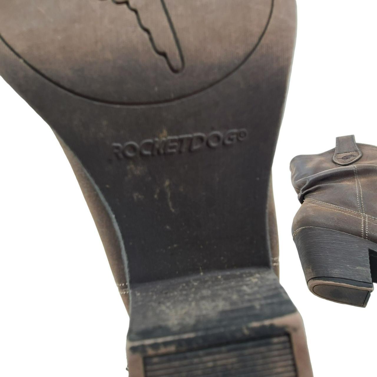 Rocket Dog Sheriff Boot Women's Pull On Boots Gray... Depop