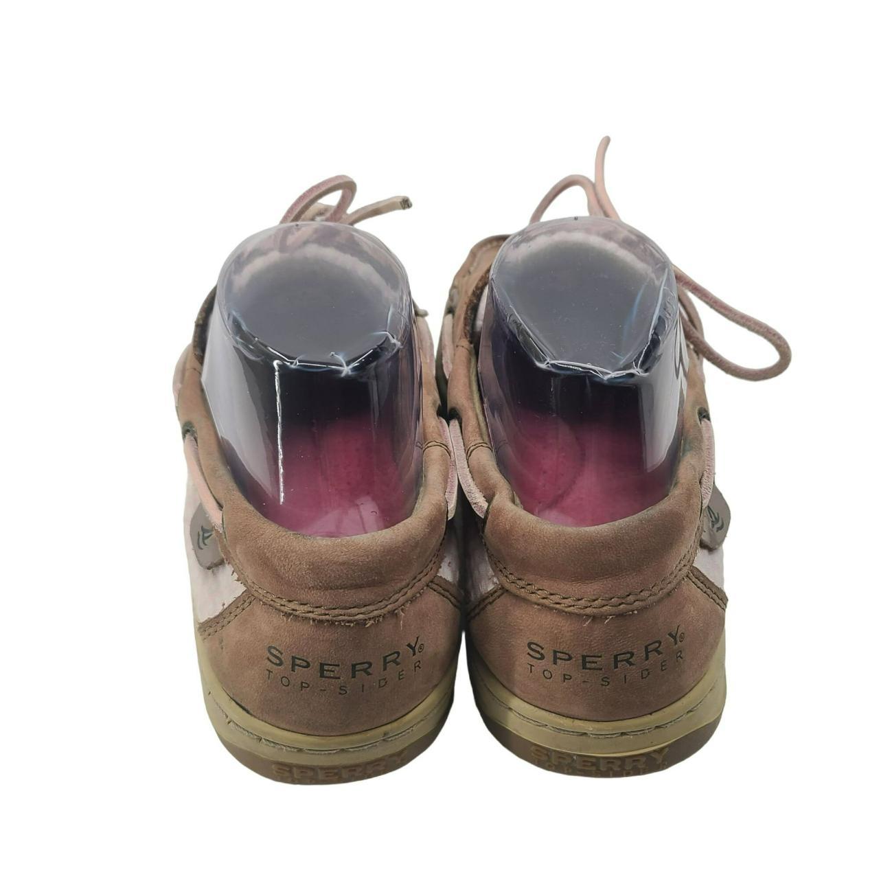 sperry pink loafers