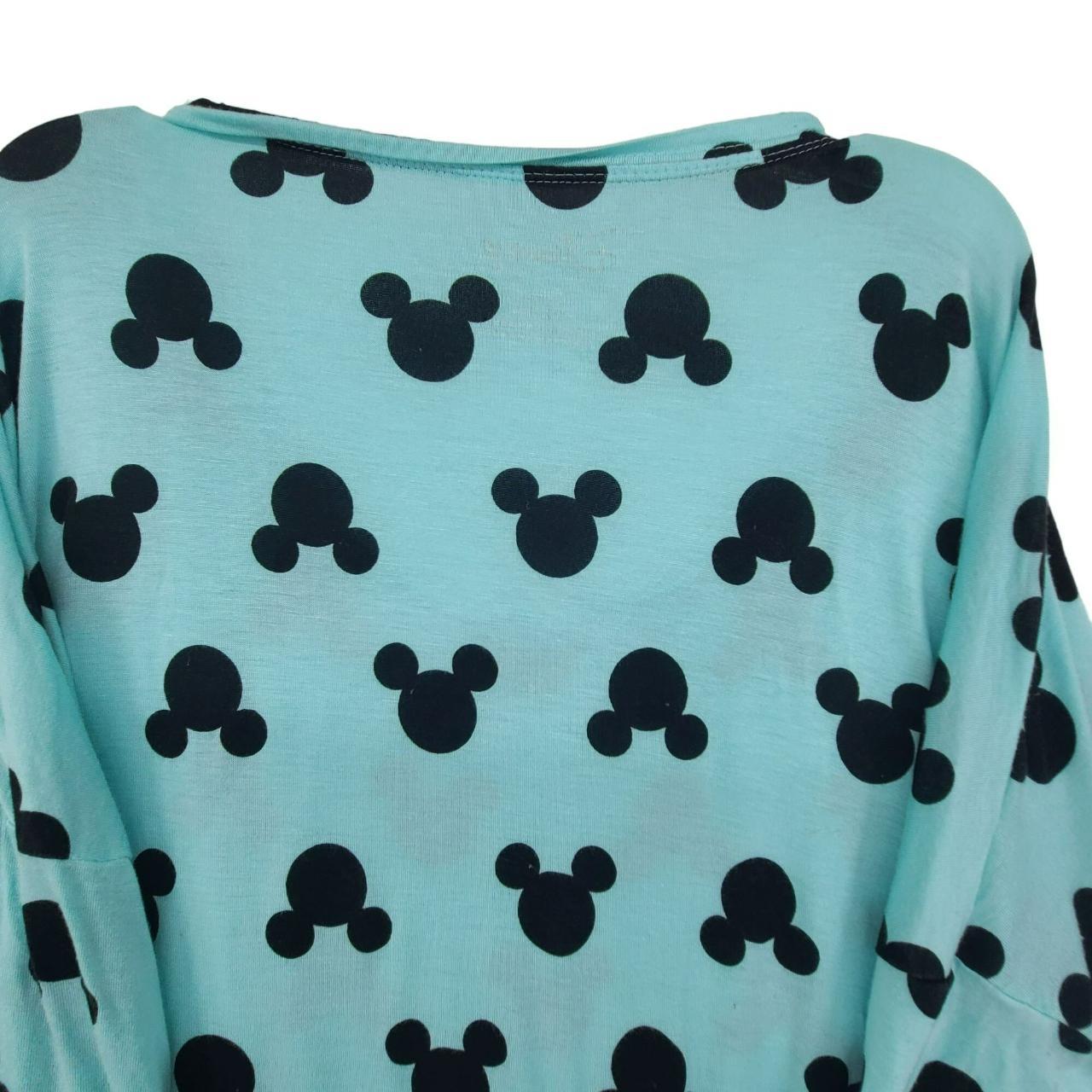 Disney Womens Short Pajama Set with Pockets Blue... - Depop