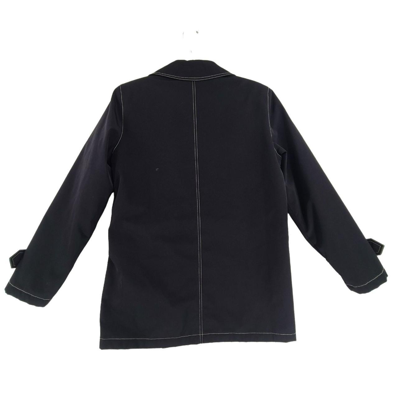 Esprit Lightweight 3/4 Length Trench Rain Coat Black... Depop