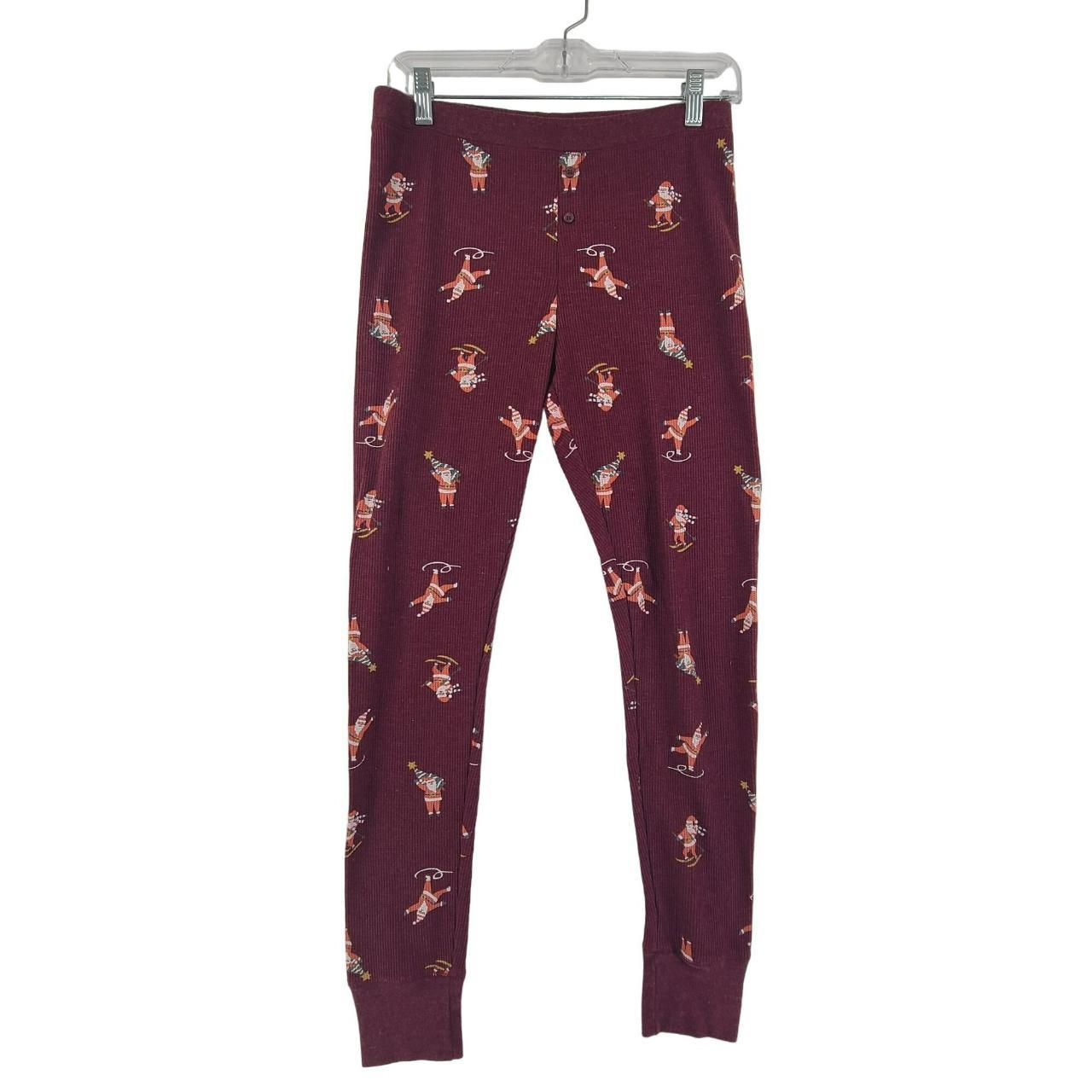 Old Navy Women's Pajama Bottoms Maroon Size... Depop