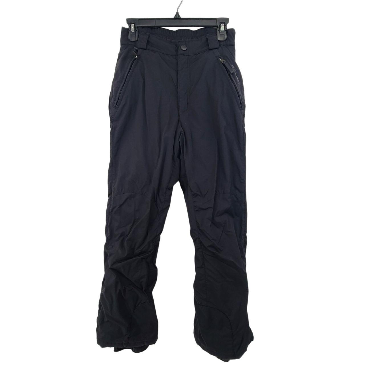 Black Unisex Medium Columbia Ski Pants