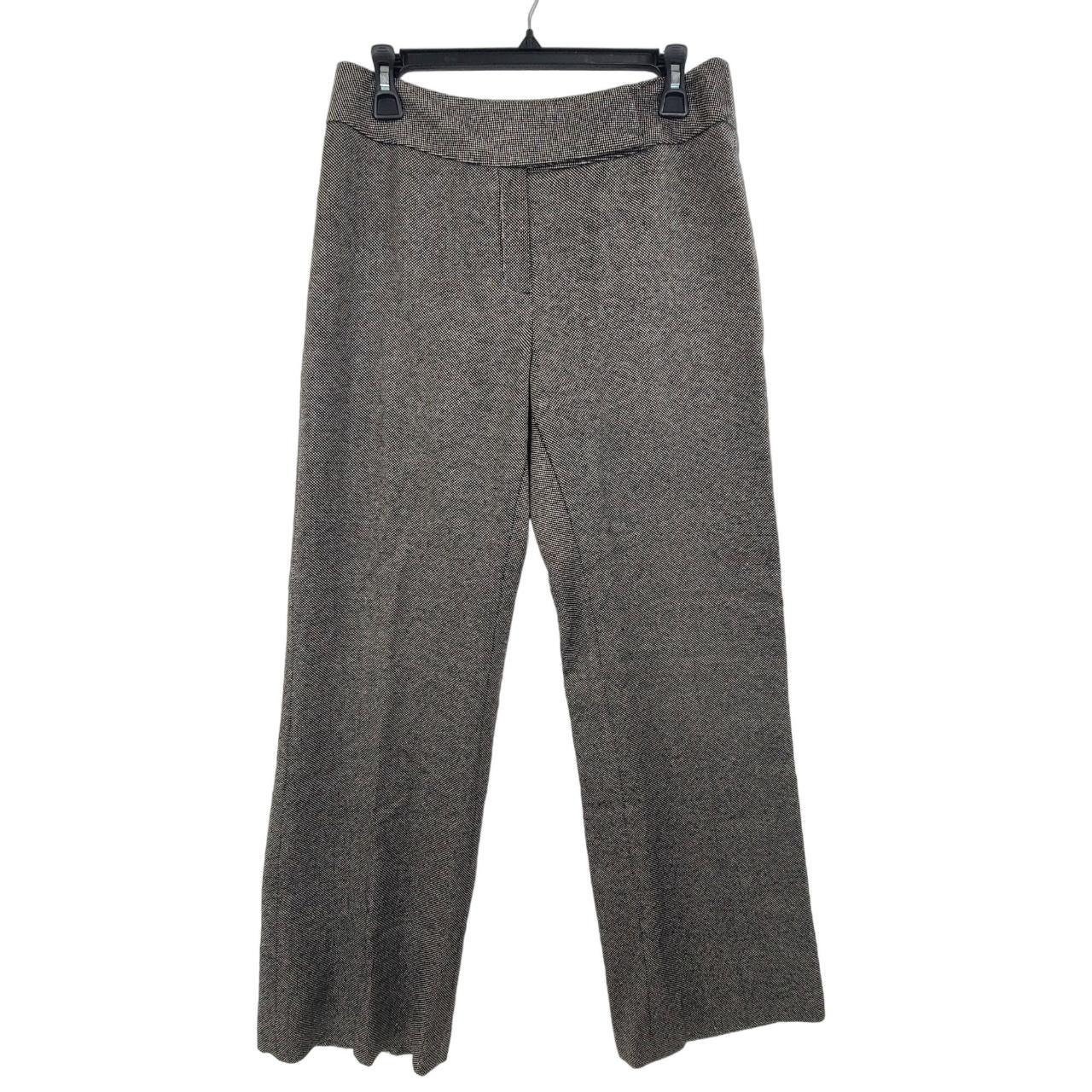 Ann Taylor Loft Women's Wool Dress Pants Gray Size... - Depop