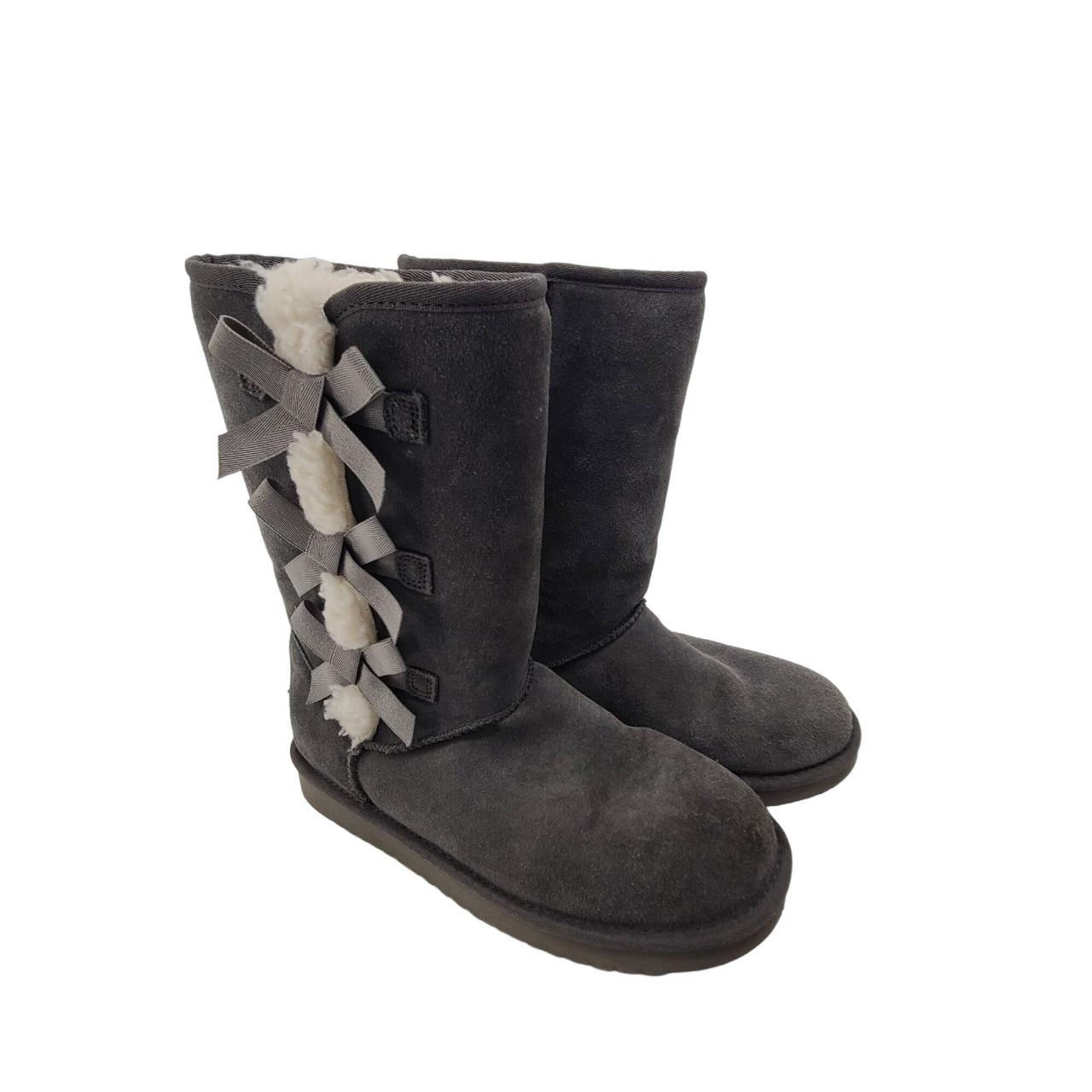 Koolaburra by UGG Suede Bow Tall Boots Victoria... Depop