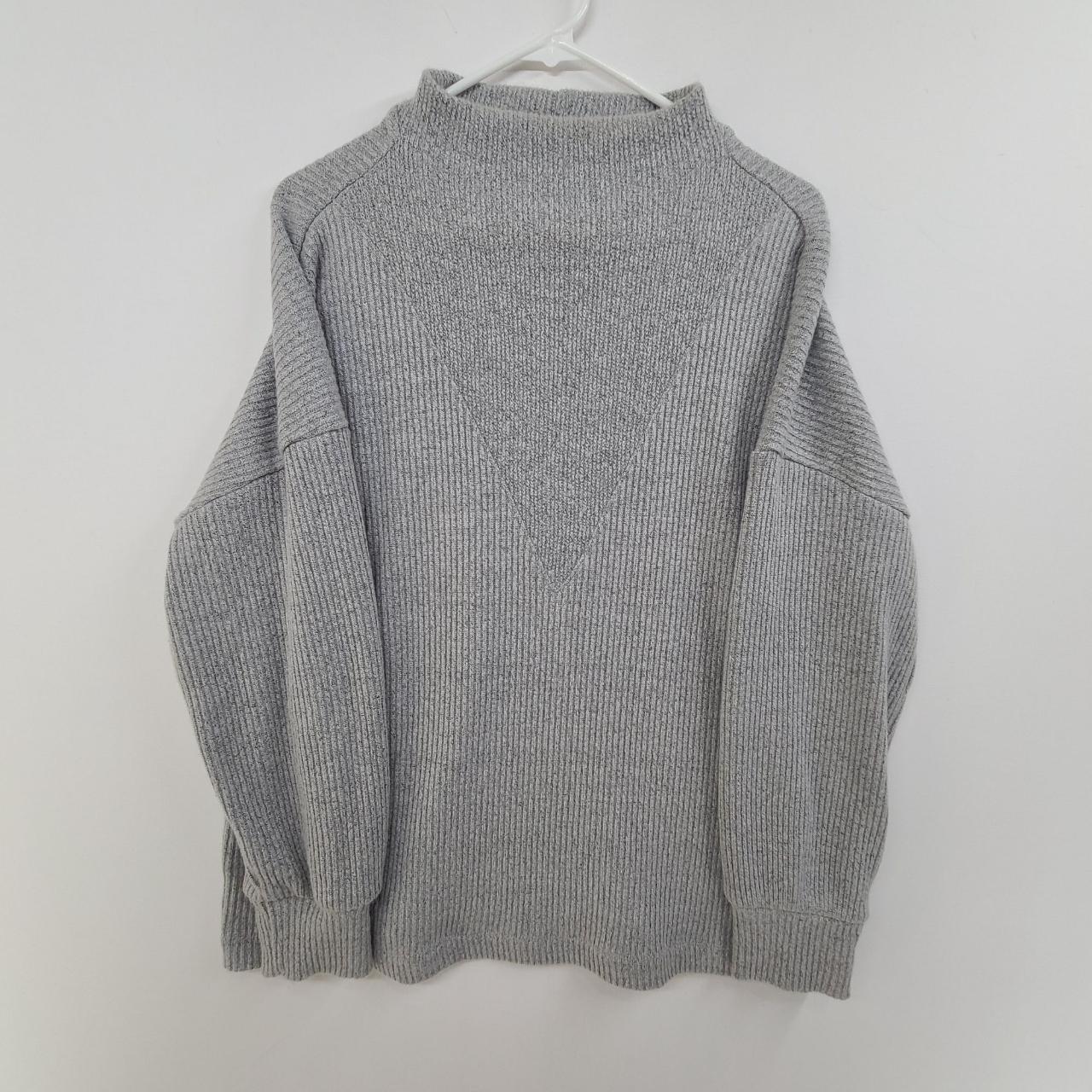 Loft Women s Long Sleeve Pullover Sweater Gray Size. Depop