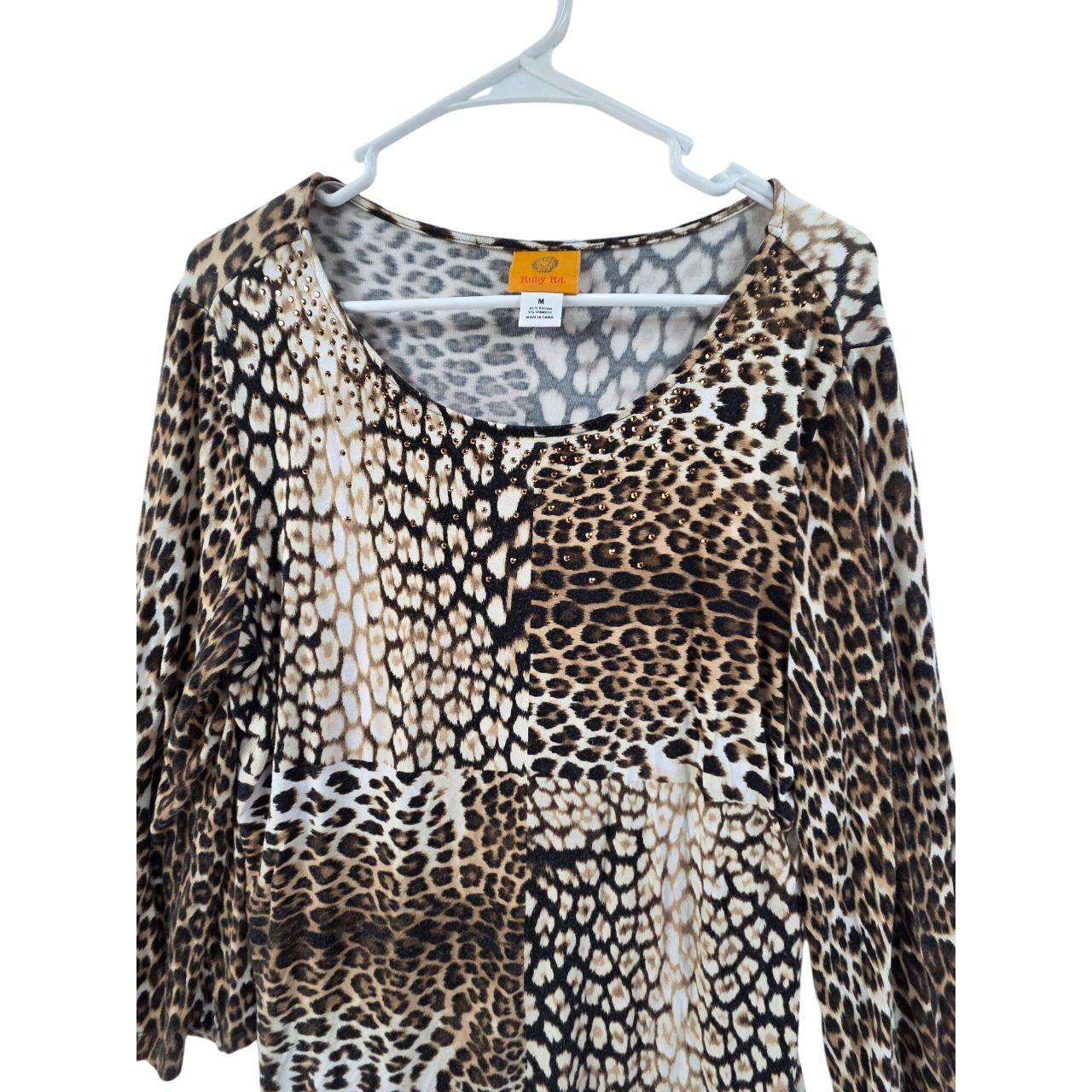 Ruby Rd. Women's Blouse - Brown/Multi - M – Ruby … - image 3