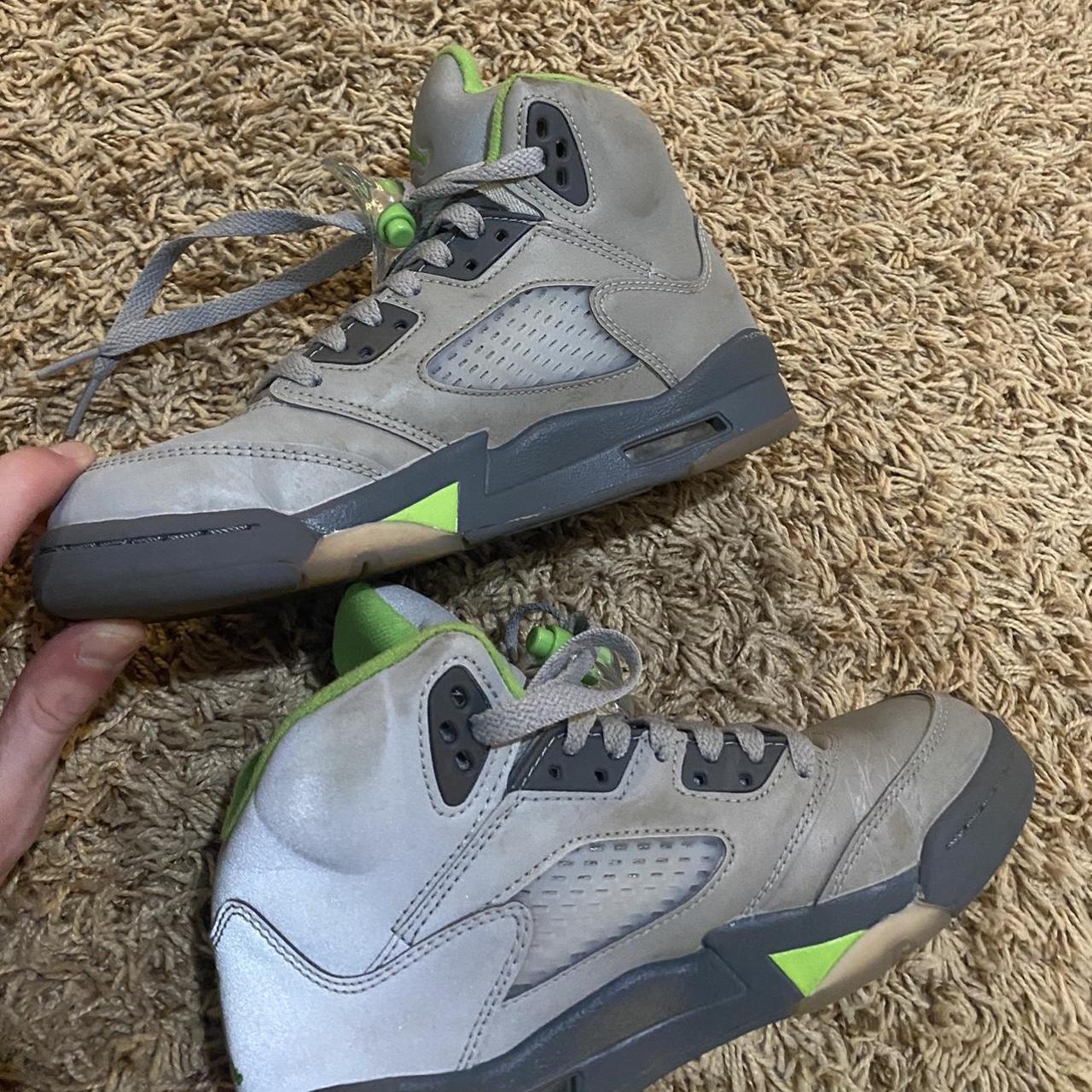 air jordan 5s green