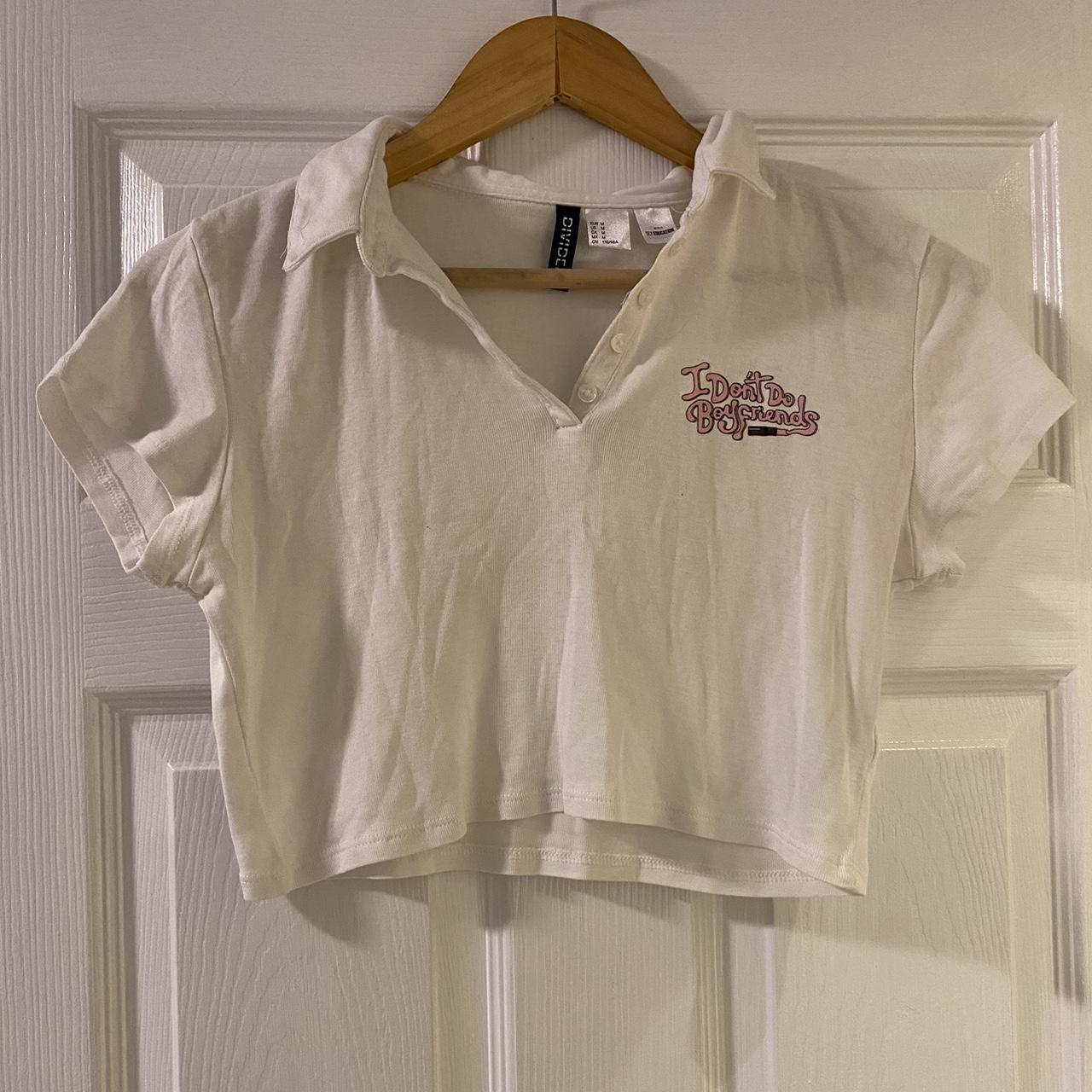 Sex Education polo crop top, never worn so in... - Depop