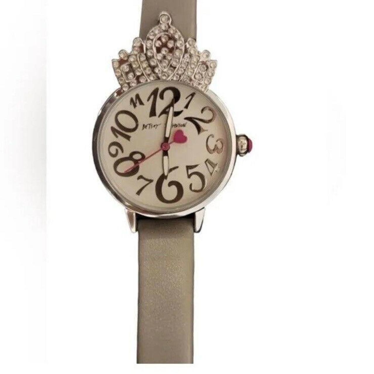 Betsey johnson best sale silver watches