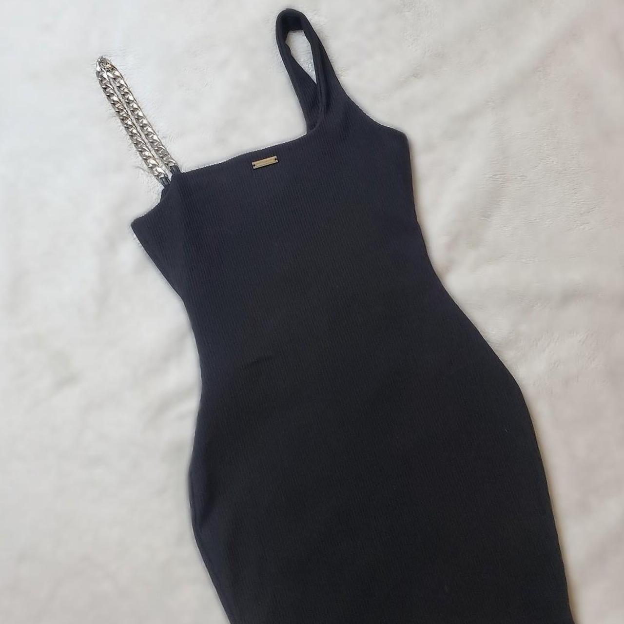 Maniere De Voir Women's Black Dress | Depop