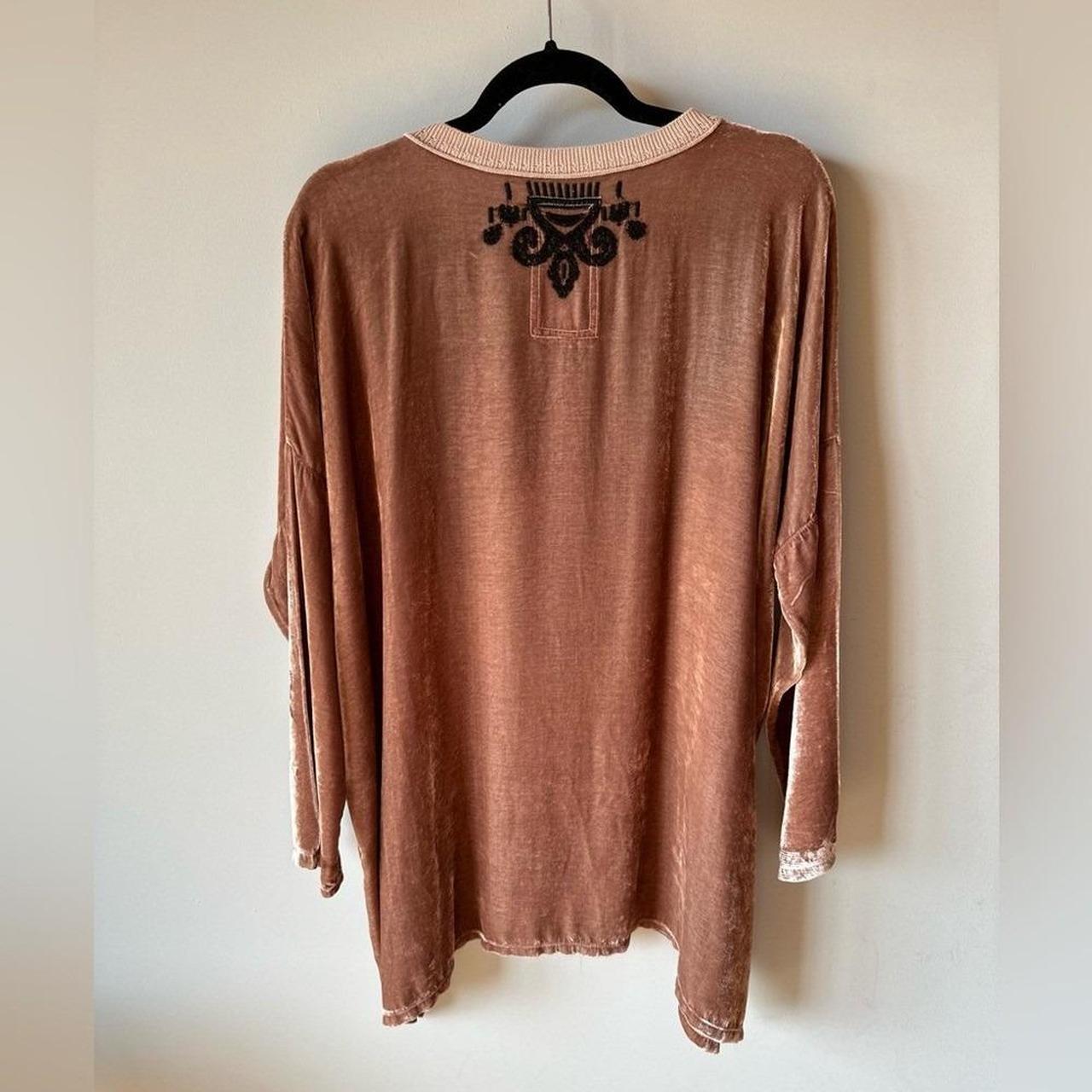 Johnny Was Women's Shirt - Brown/Gold - L – Johnn… - image 2