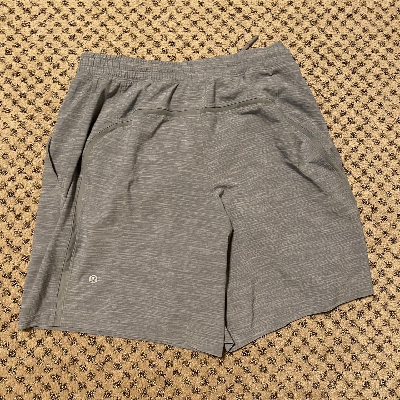 Lululemon Men's Grey Shorts Depop