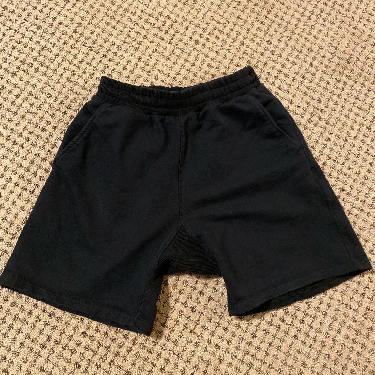 Cole Buxton Men's Black Shorts | Depop