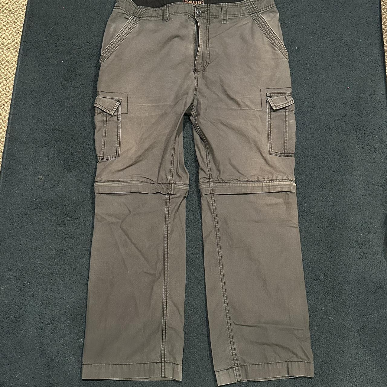 Wearfirst Cargo Pants 👖 Unzippable Knees Size... Depop