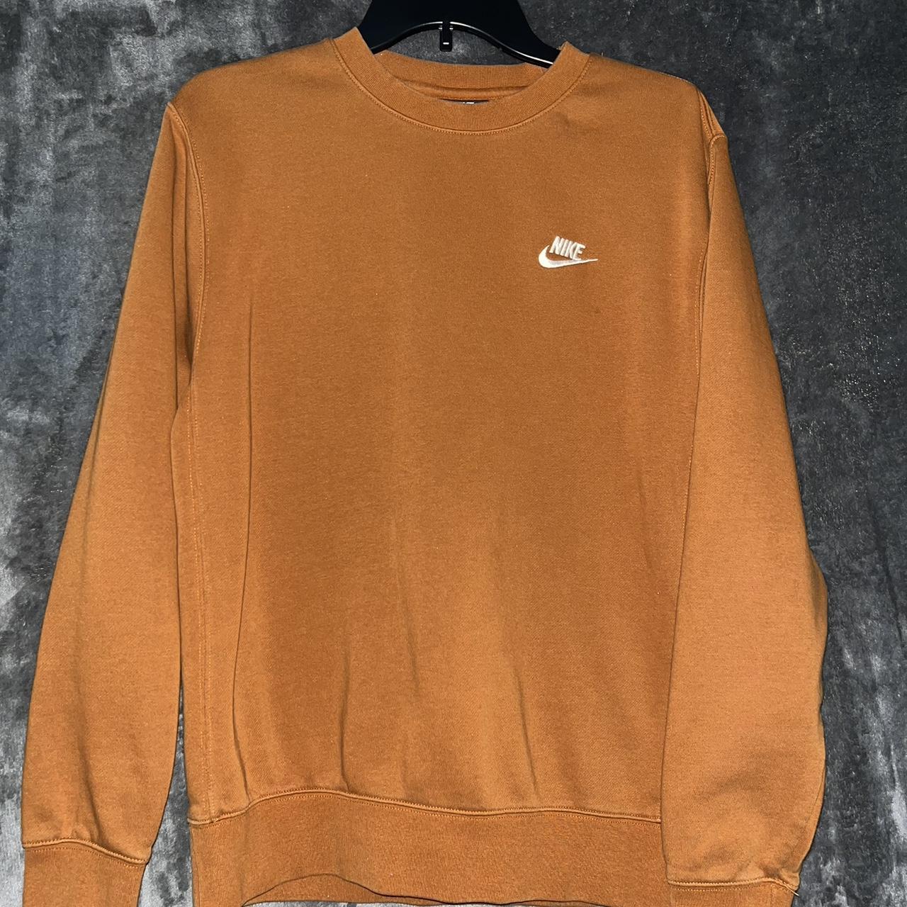nikelab orange sweatshirt