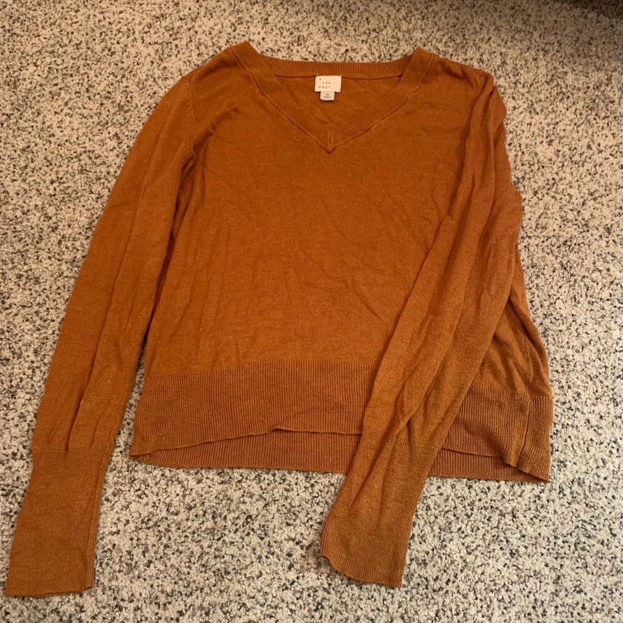 Orange deals sweater target