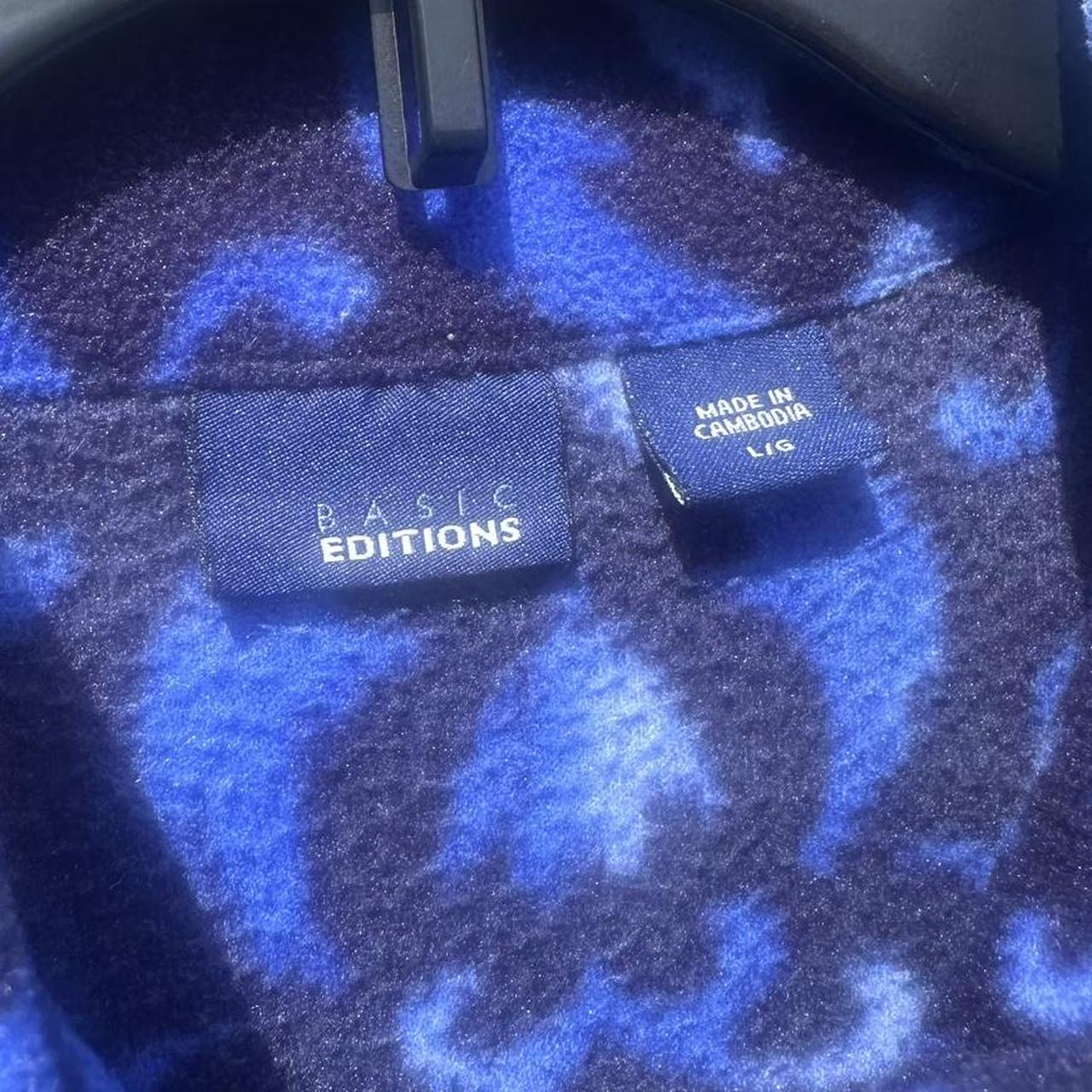 Basic Editions Women's Jacket - Blue - L – Basic … - image 3