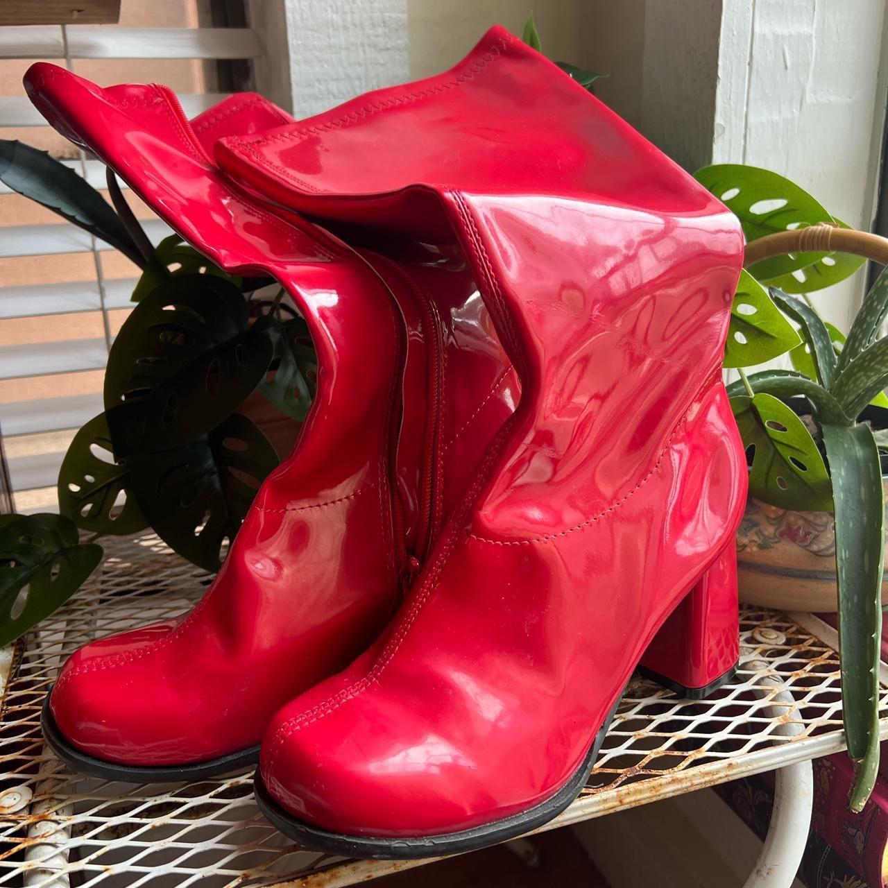 Women's Red Boots | Depop