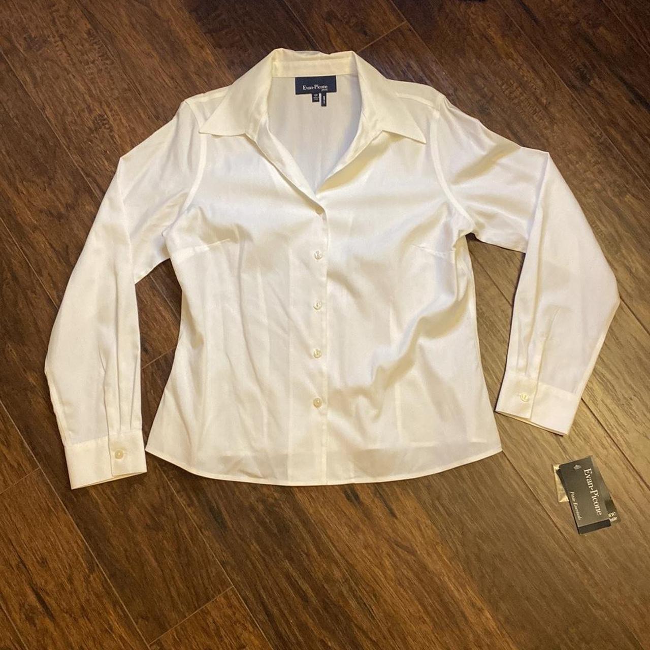Evan Picone Women's White Shirt