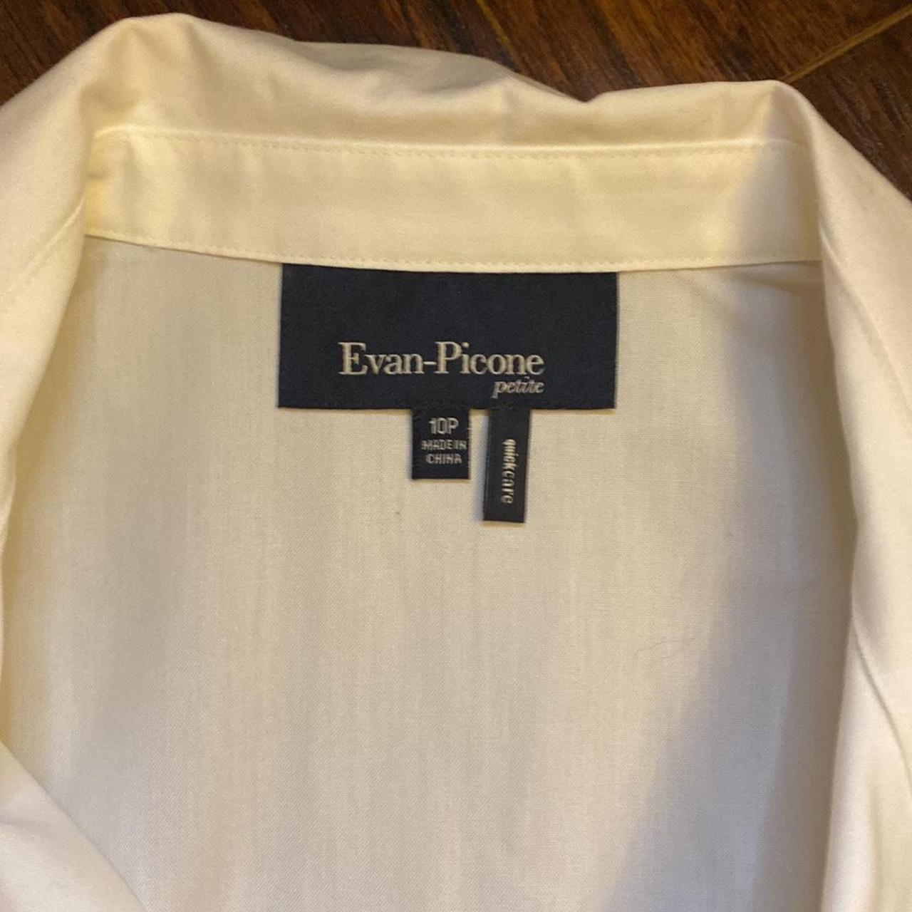 Evan Picone Women's White Shirt (2)