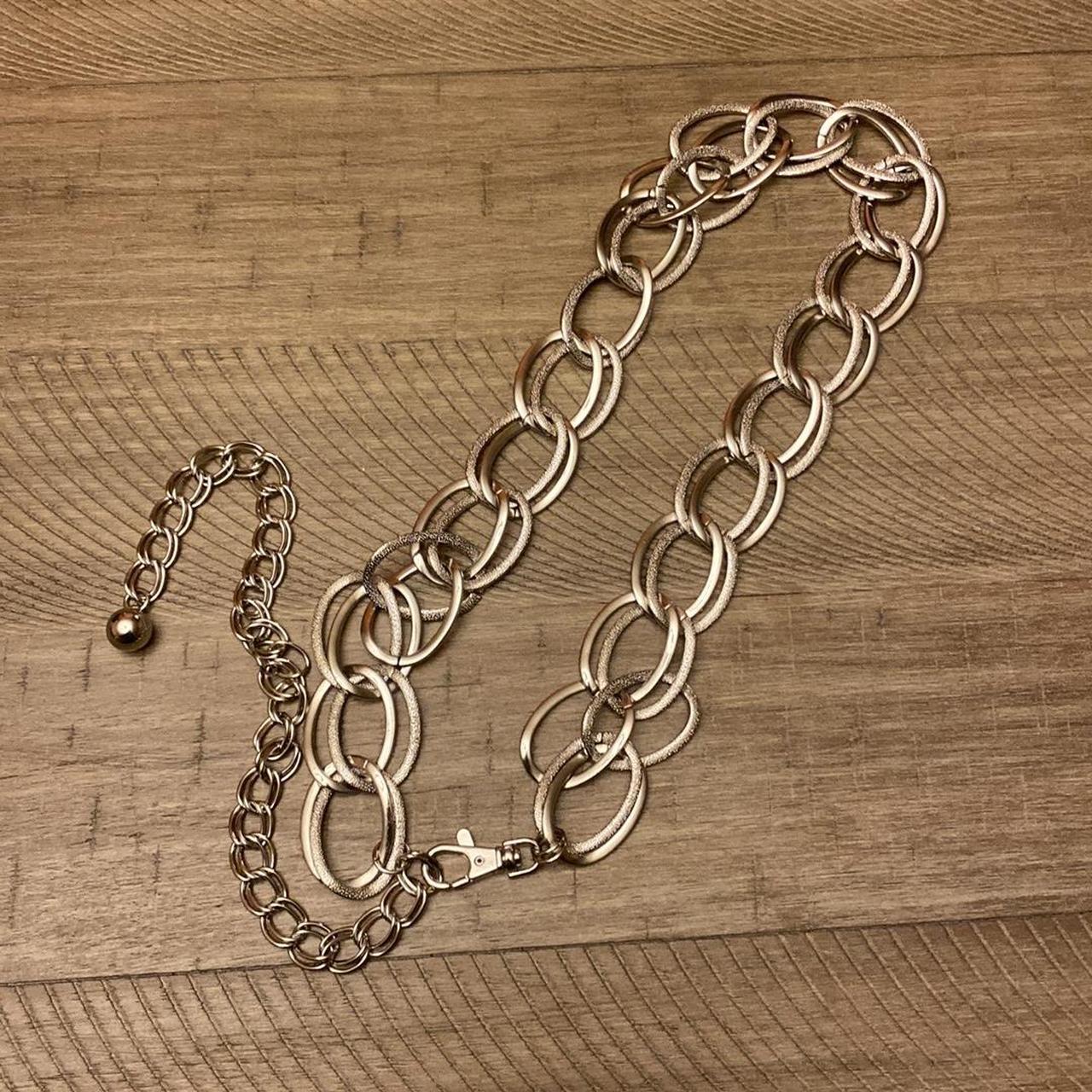 Belt with hoops and on sale chains