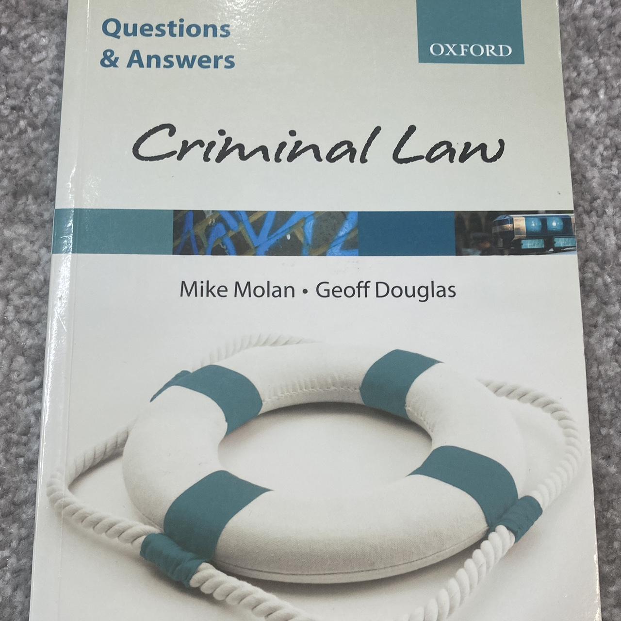 criminal-law-questions-and-answers-book-by-mike-depop