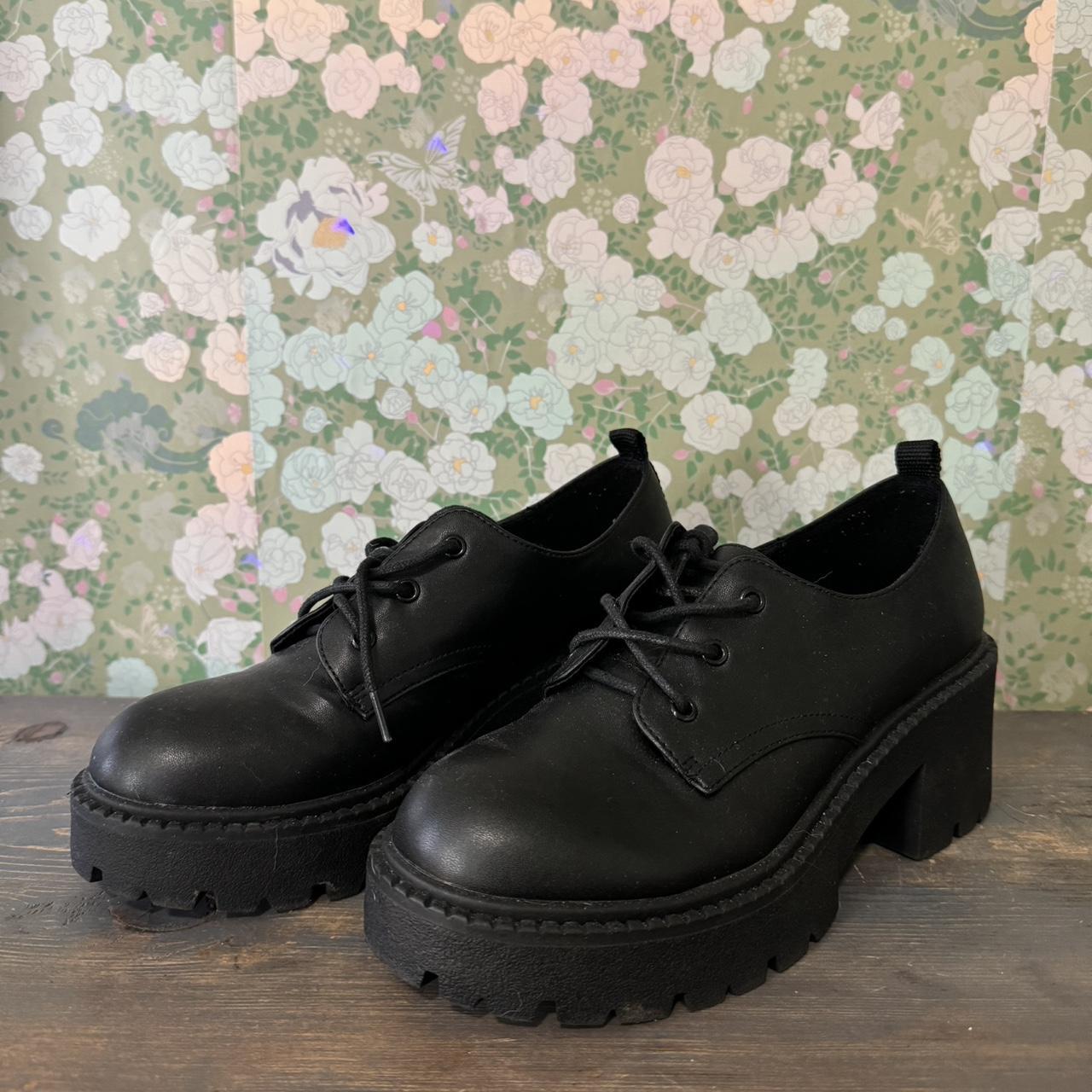 Zapato Plataforma Coolway 90s Chunky Black Platform #90s #chunky