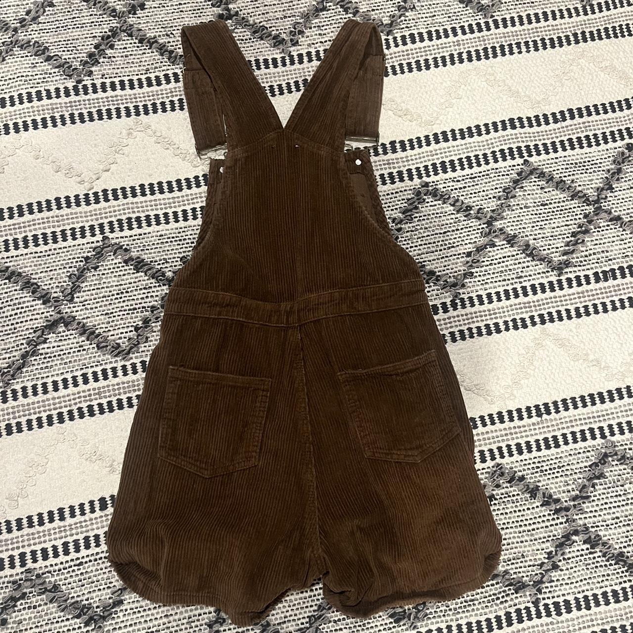 Princess Polly Women's Brown Dungareesoveralls Depop