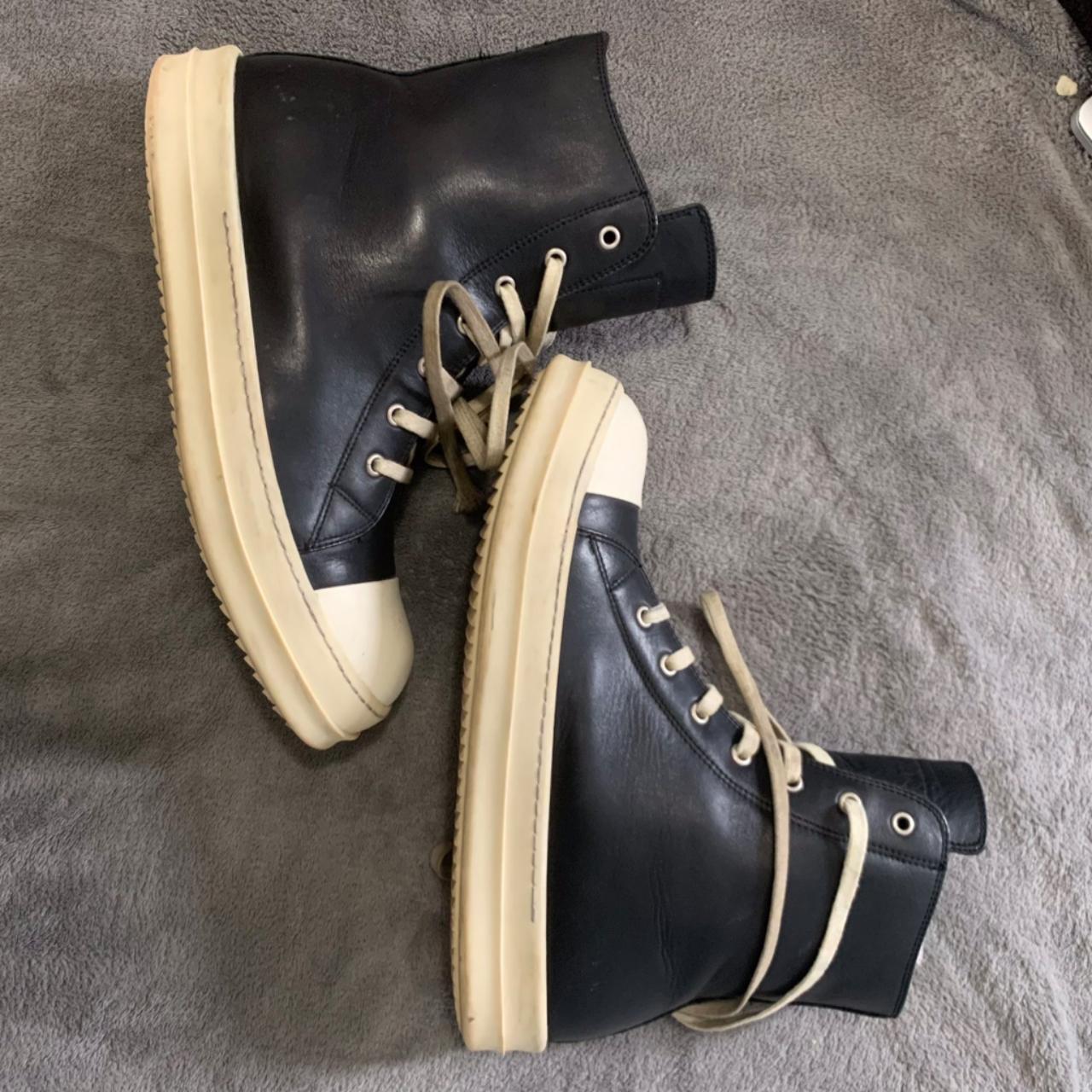 Rick Owens : 43 (size 10) Black (leather) I had... - Depop