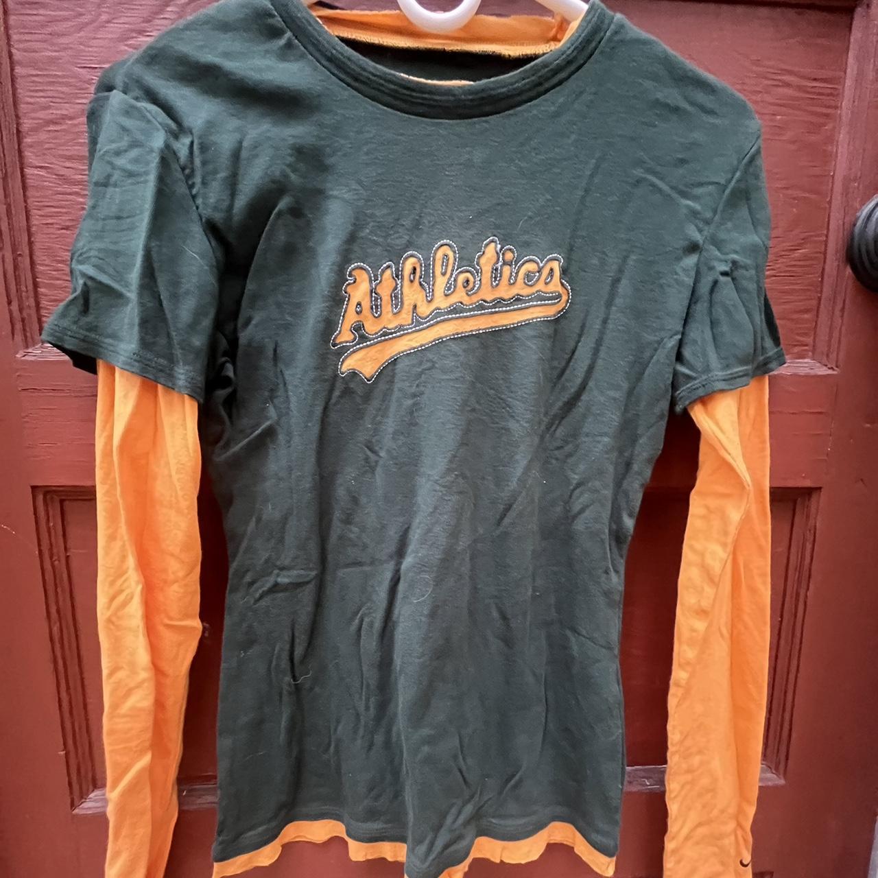 Oakland athletics nike long sleeve. Vintage | Depop