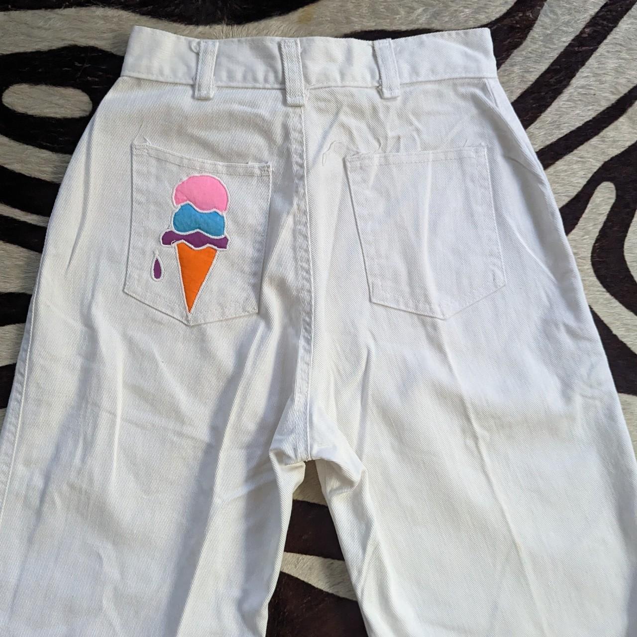 Amazing 70s Ice Cream Pants Brand Cal... Depop