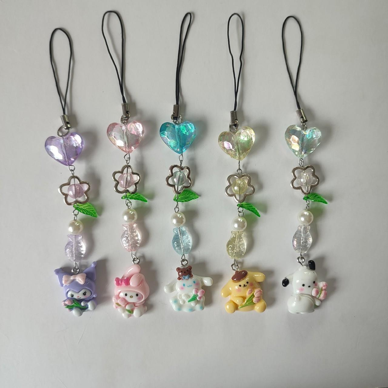 handmade sanrio flower phone charms🌷🌸 sold... - Depop