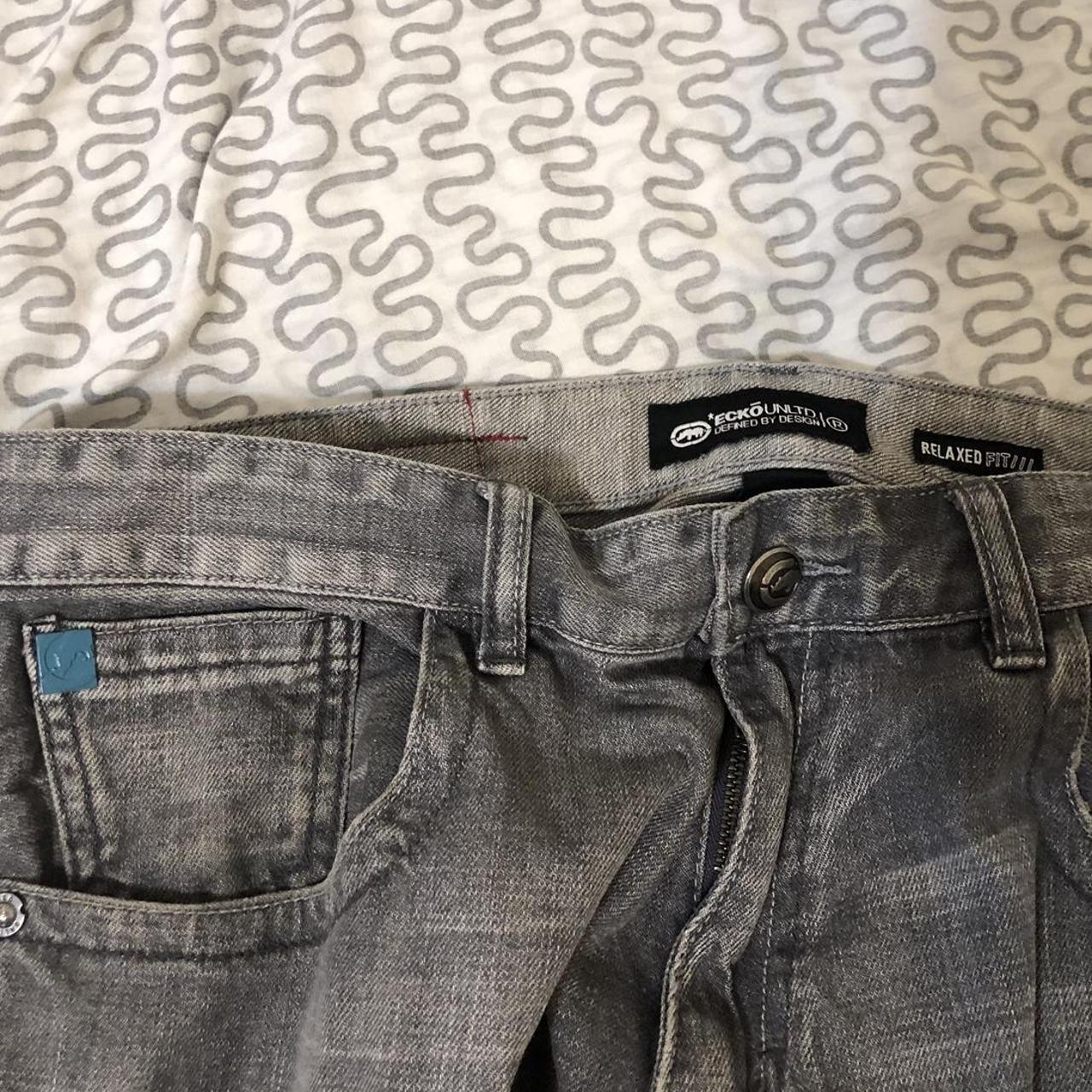 Ecko Unltd. Men's Grey Jeans | Depop