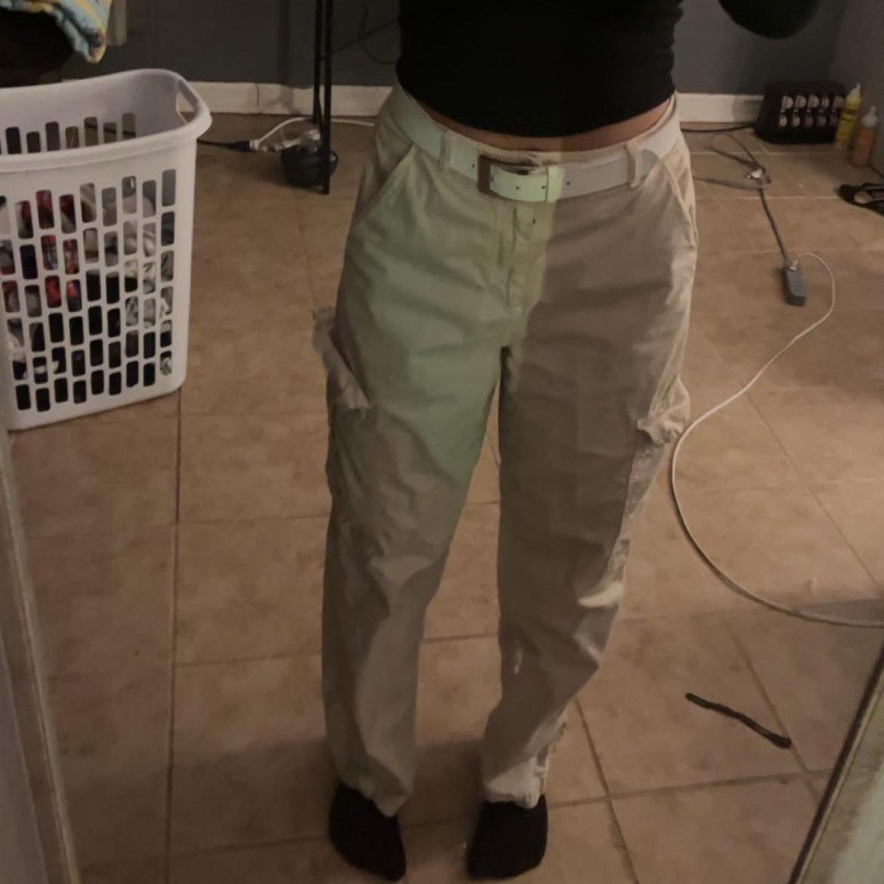 Garage Tan Trousers Depop