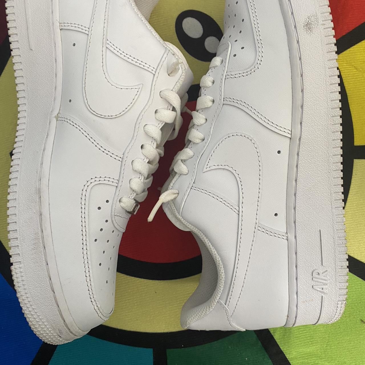 mens white air force ones size 9