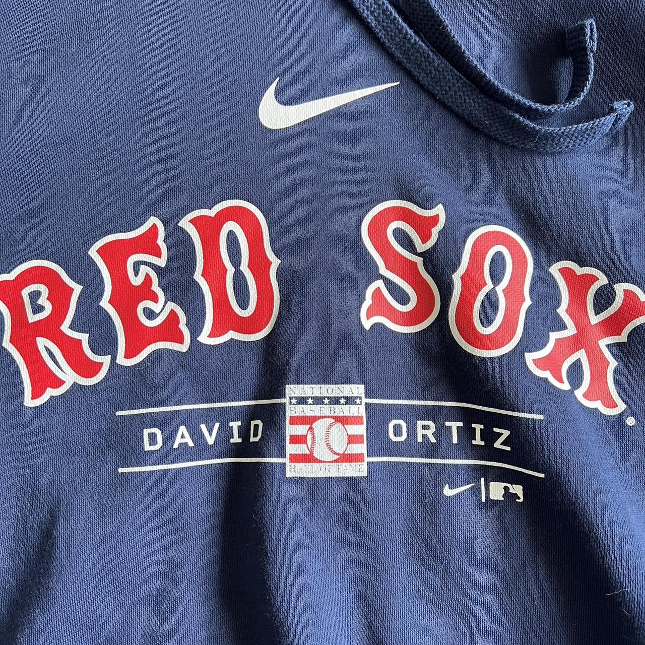 Nike Boston Red Sox playoffs beard logo David Ortiz - Depop